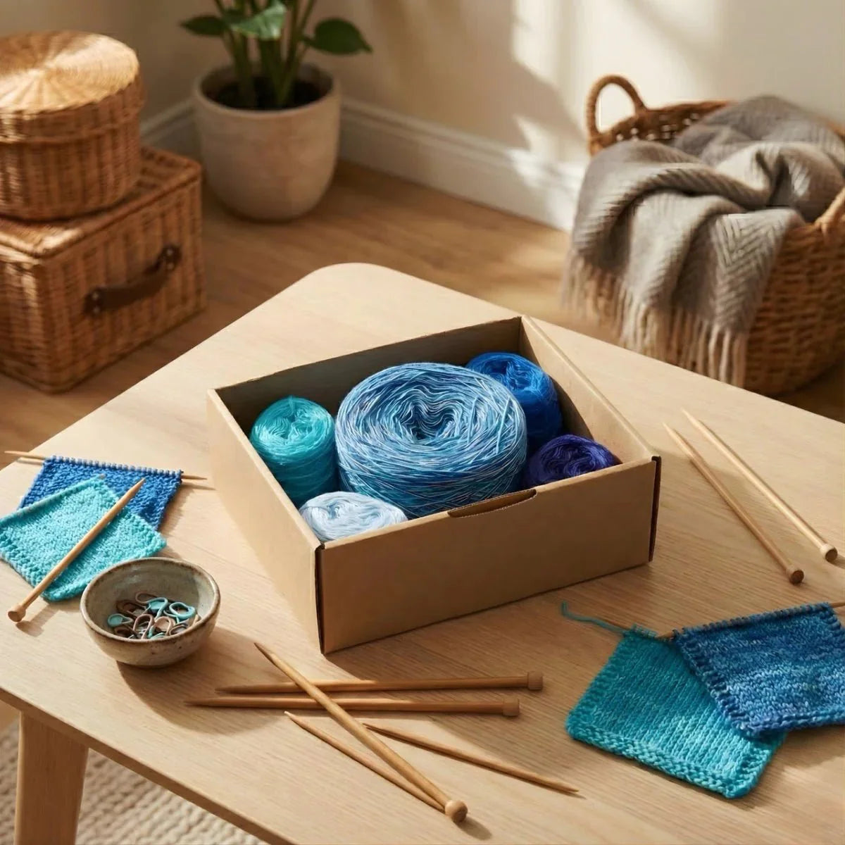 Konfetti Box – Garnset für Stricken & Häkeln